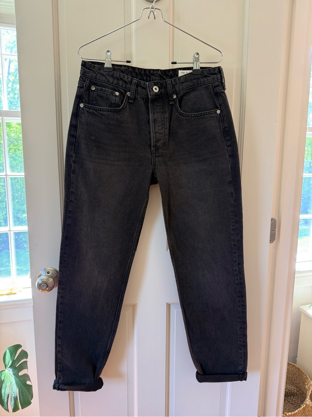 rag & bone Rosa Mid-Rise Boyfriend Jeans